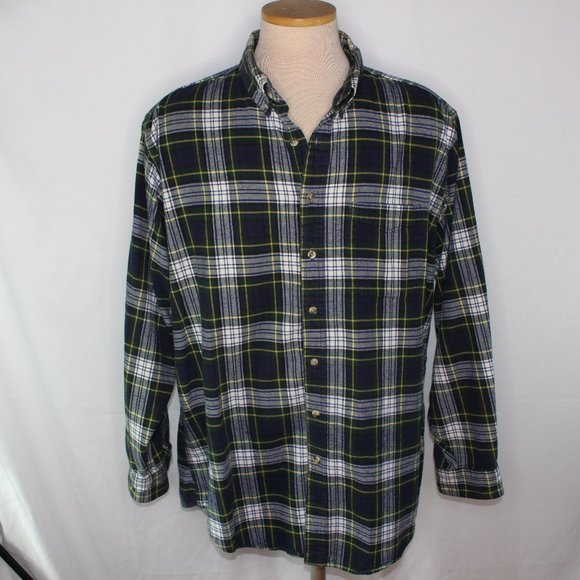 LL Bean Vintage Flannel Made in USA - Picture 1 of 5